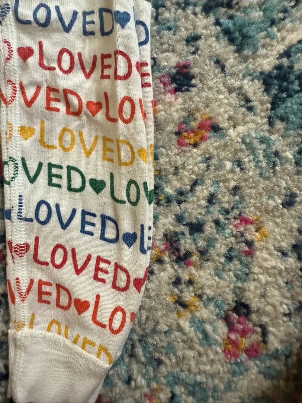🌈Hanna Andersson Rainbow LOVED Pajamas